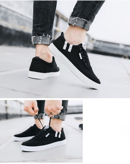 Spring Canvas Shoes Men's Low Top