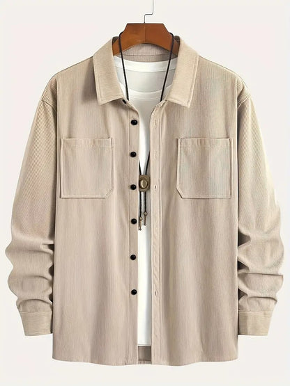Fashion Spring Button Jacket Coat For Men